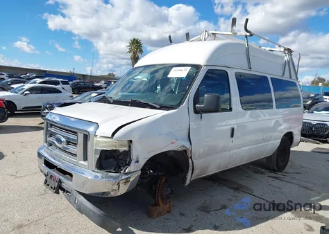 2010 Ford E-150 Commercial/Recreational z USA, uszkodzony, nr VIN 1FTNE1EW0ADA98516